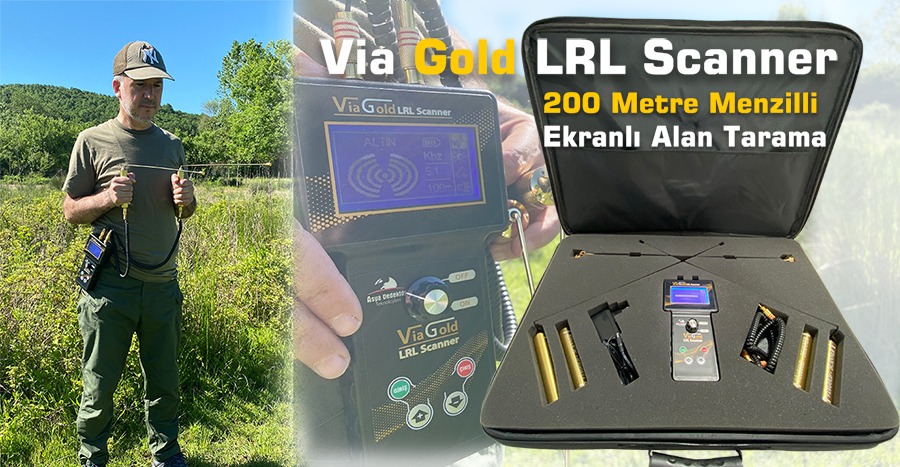 Ikinci el alan tarama cihazi via gold lrl alan tarama fiyatlari